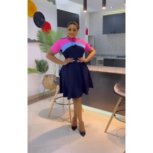 Exquisite corporate office gown for ladies 