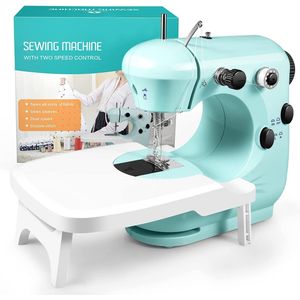 6PC white hand-held sewing machine, small sewing machine, portable mini  sewing machine, fast hand-held sewing tools for fabrics, children's cloths,  clothes, family sewing gadgets