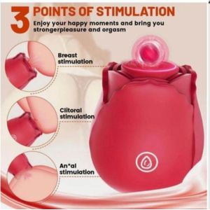 Rose vibrator intimate Sucker X1
