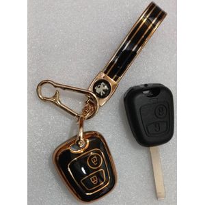 Peugeot Car Key Cover with Key Holder 
