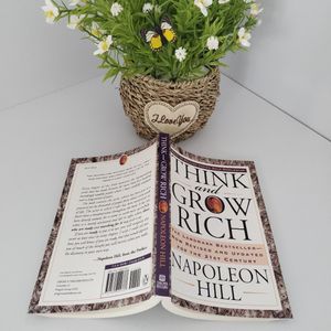 Novel Think and Grow Rich Napoleon Hill Wealth Mindset Book