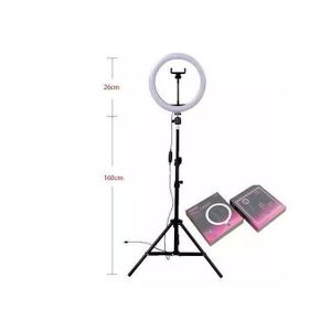 10" Inches Bright Ring Light With Phone Holder & Tripod Stand