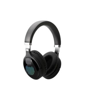 CK129 Wireless Bluetooth Noise Cancelling Headphones – Foldable Stereo Bass Headset with Built-in Mic, Comfortable Over-Ear Design for Music, Gaming & Calls – Black