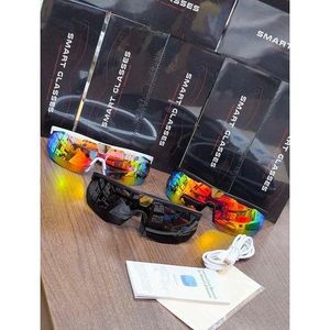 Al Smart Glasses with 1080P 13mp Camera- Wifi- Chat GPT- Music- Camera - BLACK
