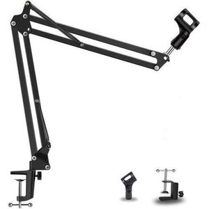 Professional Studio Condenser Microphone Suspension Boom Scissor Mic Arm Stand