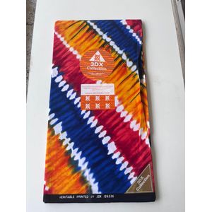 BEAUTIFUL MULTI- COLORED ANKARA FABRIC 