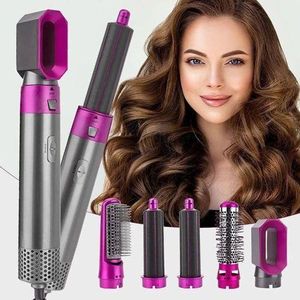 5-in-1 Hair Styling Kit: All-in-One Hair Styler with Adjustable Heat Settings