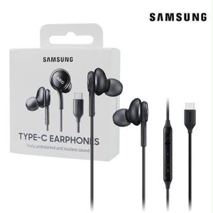 Samsung Type C Earpiece - Earbuds for S26/S25/S24/S23/S22/S21, iPhone 15, IPhone 16, iPhone 17 & iPhone 18 All Type C Enable Device, Capacitive Microphone, Volume Control Headphone.