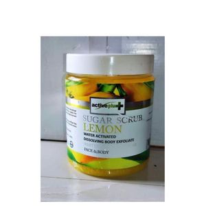 Active Plus Face & Body Lemon Sugar Scrub