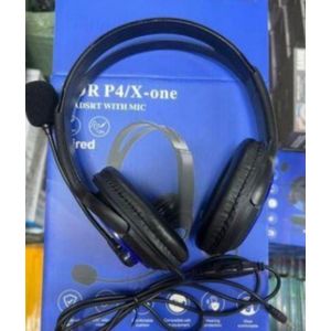 Premium Wired Headset With Mic - Over-Ear Headphone with Noise Cancelling Mic for Calls, Office, Gaming, Zoom