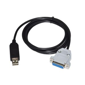 Ftdi Ft232rl Usb To D-Sub 15-Pin Db15 Female Adapter Rs485 Serial Communication Cable For Sevenstar Mfc Mfm Series To Pc Host