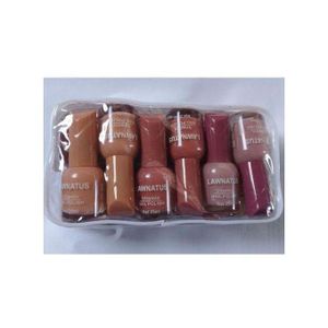 Set Of Nude Nail Polish Collections 12pcs