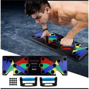 Nil Board Rack Foldable Workout Fitness Exercise Push Up Stand (Push Up Stand) X1