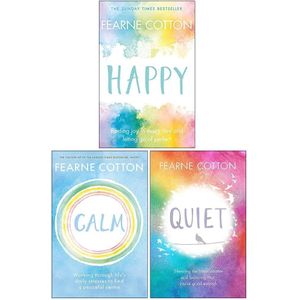 Fearne Cotton collection of 3 book set (Happy, Calm and Quiet)