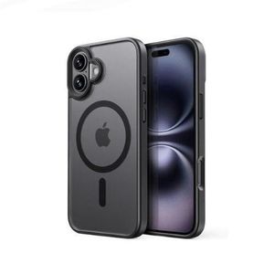 Quality iPhone 17 Clear Solid Black MagSafe Transparent Case