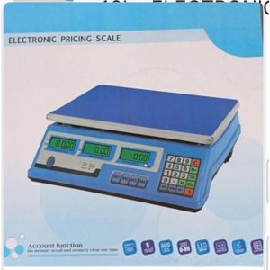 40kg ELECTRONIC PRICING DIGITAL SCALE DOUBLE DISPLAY