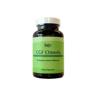 biopure Chlorella Growth Factor CGF 100 Veg Caps 500mg