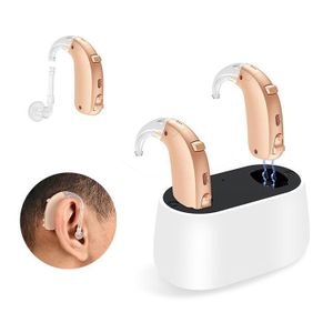 Rechargeable Digital Hearing Aid for Mild, Moderate & Severe Hearing Loss – Noise Reduction