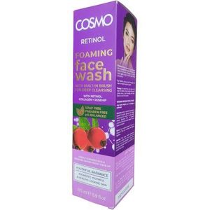 Cosmo Retinol foaming face wash with inbuilt brush 