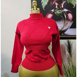 Women long sleeve Round Neck cotton Top 