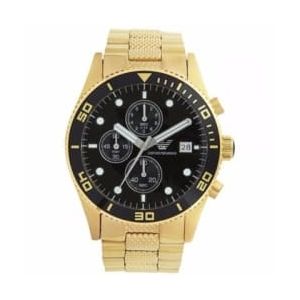 giorgio armani gold watch