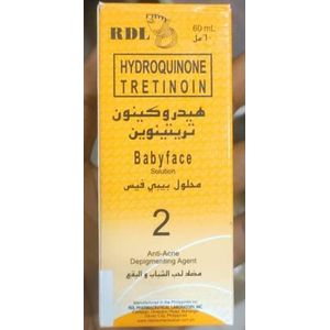 Rdl Hydroquinonee Tretinoi Baby Face Solution 