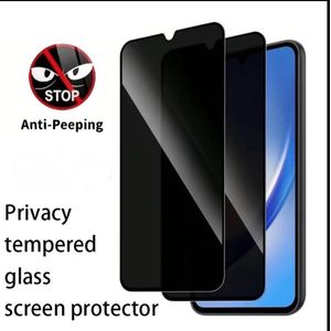Samsung Galaxy A15 Privacy Screen Guard - Tempered Glass Screen Protectors, Full-screen Coverage & Pressure-resistant ( PRIVACY SCREEN GUARD )