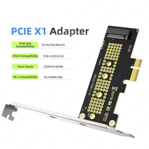 M2 NVMe to PCIe X1 Converter Card Conversion Card, PCIe 3.0/4.0 M.2 SSD Adapter