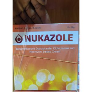 Nukazole Cream (Betamethason Dipropionate, Clotrimazole and Neomycin Sulfate Cream)