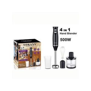  & DiningSmall AppliancesBlendersHand Blenders4 In 1 Hand Blender - Electric Hand Hand Blender Share this product    Sokany 4 In 1 Hand Blender - Electric Hand Hand Blender