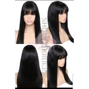 Glueless Hair Black Fringe