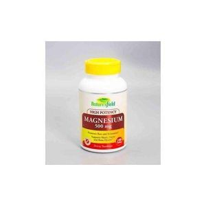 nature's field Magnesium 500mg x100 Tablets