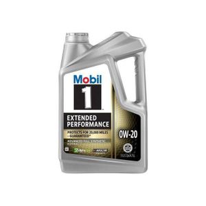 Mobil 1 Advanced Full Synthetic Engine Oil 0W-20 (5 U.S. Qts)