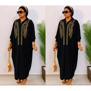 Elegant black abaya gown for ladies
