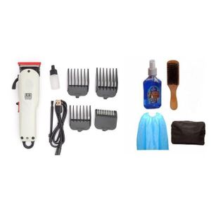 Kiki New Gain  Rechargeable Cordless Long Lasting Hair Clipper With Barbering Accessories (797)