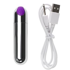 10 Speed Rechargeable Mini Bullet Waterproof Vibrator For Women