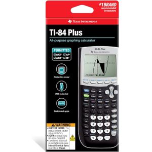 Texas Instruments TI-84 Plus Graphing Calculator ( Approved For PSAT®, SAT®, ACT® , IB®  and AP® exams)