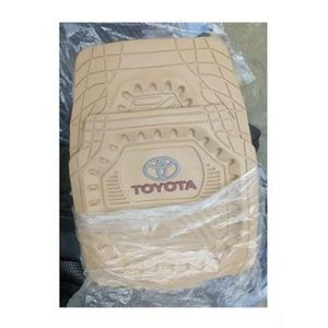 Toyota Cream 5pieces Toyota Foot Mat