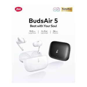 itel RWS BudsAir 5 AI Translation In-Ear Designed with Deep Bass