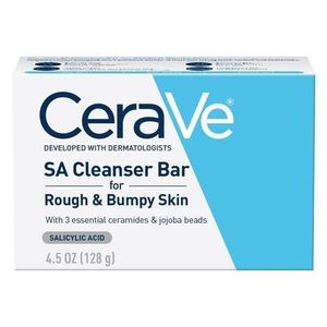 Cerave Salicylic Acid SA Cleanser For Rough & Bumpy Skin, Bar Soap