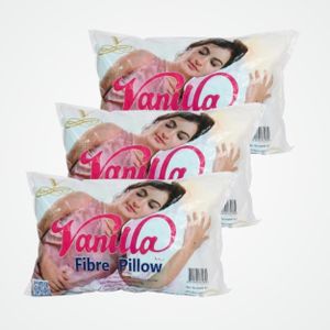 Vanilla 3 Units Fibre Pillow (Bed Pillow)