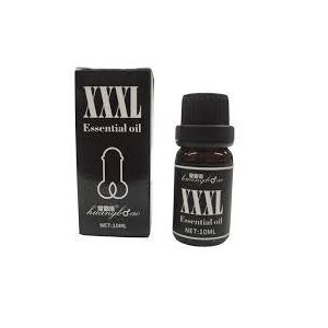 Essential XXXL Oil Natural Body Massage Oil for Men Skin Conditioning Moisturizing Oil Lightweight Fast Absorbing Personal Care Oil for Relaxation Daily Use External Use Only Compact Bottle