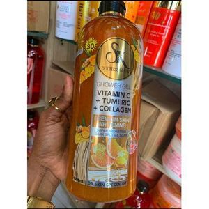 Sk Duchess Glow Shower Gel – Vitamin C + Turmeric + Collagen Skin Hydrating & Dark Spot Removal Body Wash (1000ml)