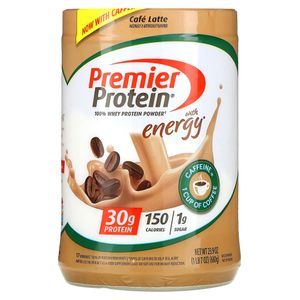 Premier Protein 100% Whey Protein Powder, Cafe Latte(New Pack)