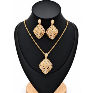 Midnight Noir Zirconia Dark Luxury Statement Jewelry Suite