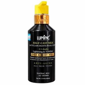 Lumine Gold Half Cast Lightening & Toning Lotion, 400ml (NAFDAC A2-103960)