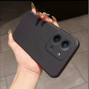 XIAOMI Redmi 15C Silicone Case & Pouch – Slim, Durable & Shock-Absorbing with Advanced Camera Protection. ( Black ) 
