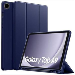Anti-Drop Leather Smart Case for Samsung Galaxy Tab A11/A9  (11 Inch) - Blu