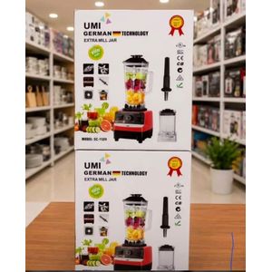 UMI 5500W Commercial Blender SC-1589 - German Technology Heavy Duty Blender with Extra Mill Jar
