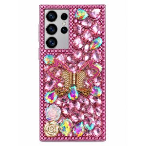 Samsung Galaxy S26 ultra luxury crystal butterfly rhinestone case
